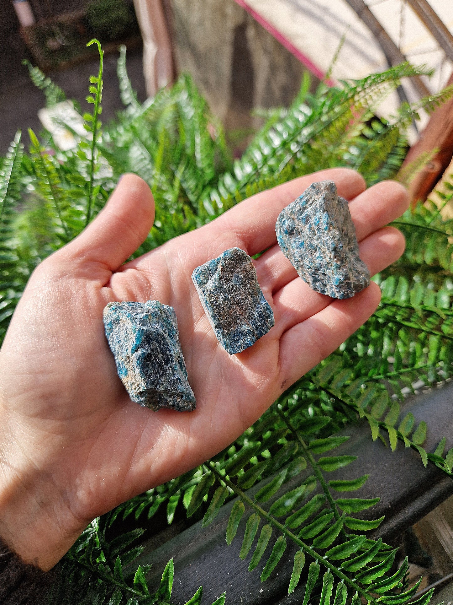 APATITE BLU grezza