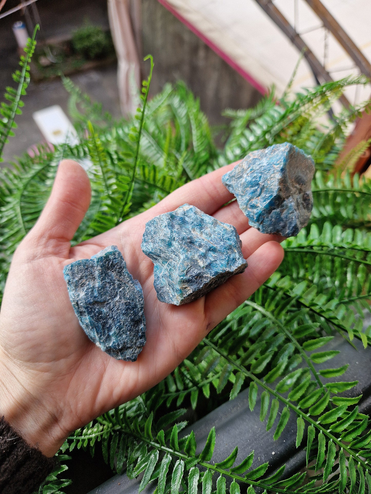 APATITE BLU grezza
