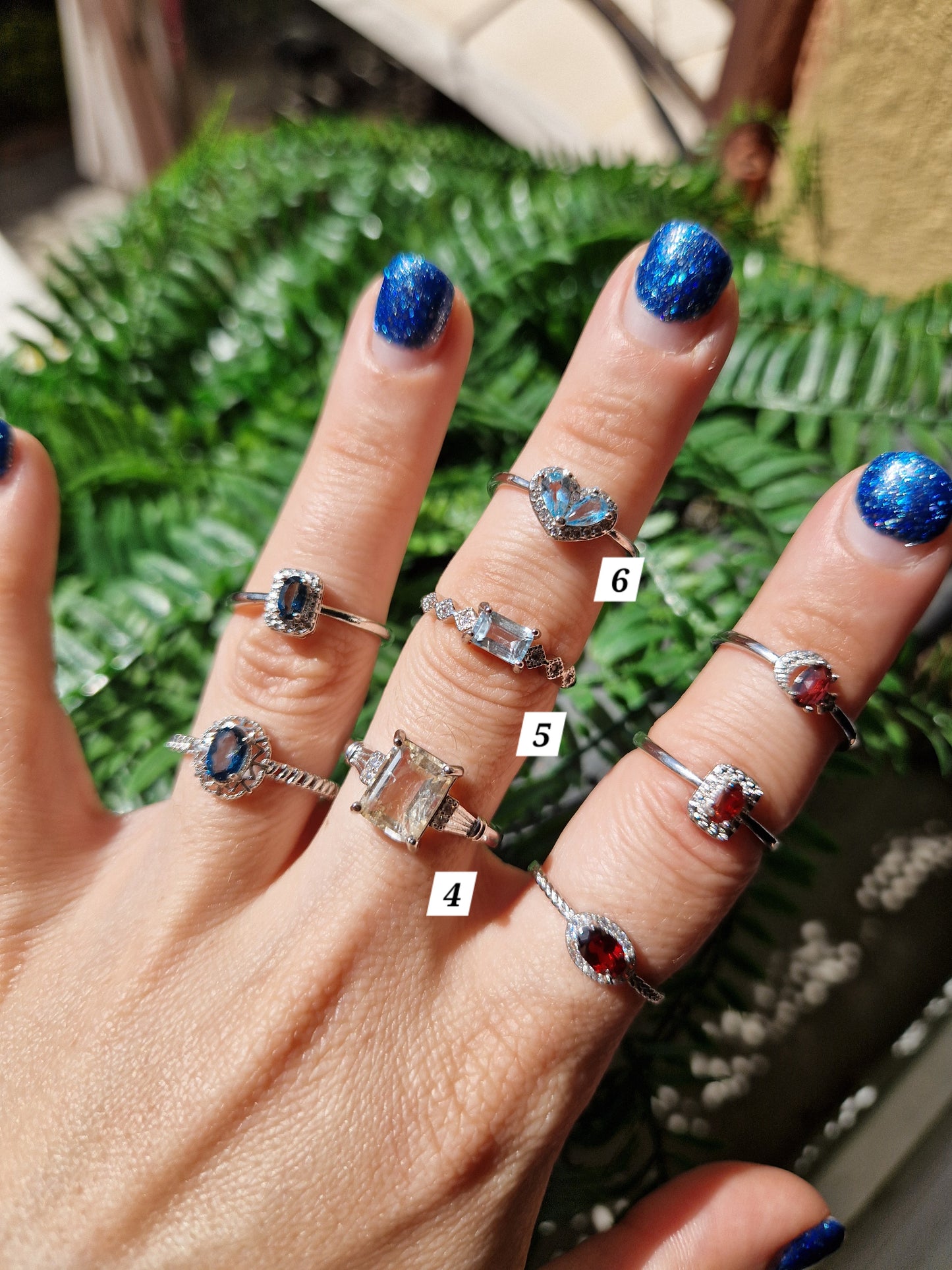 Anello in rame placcato - regolabile