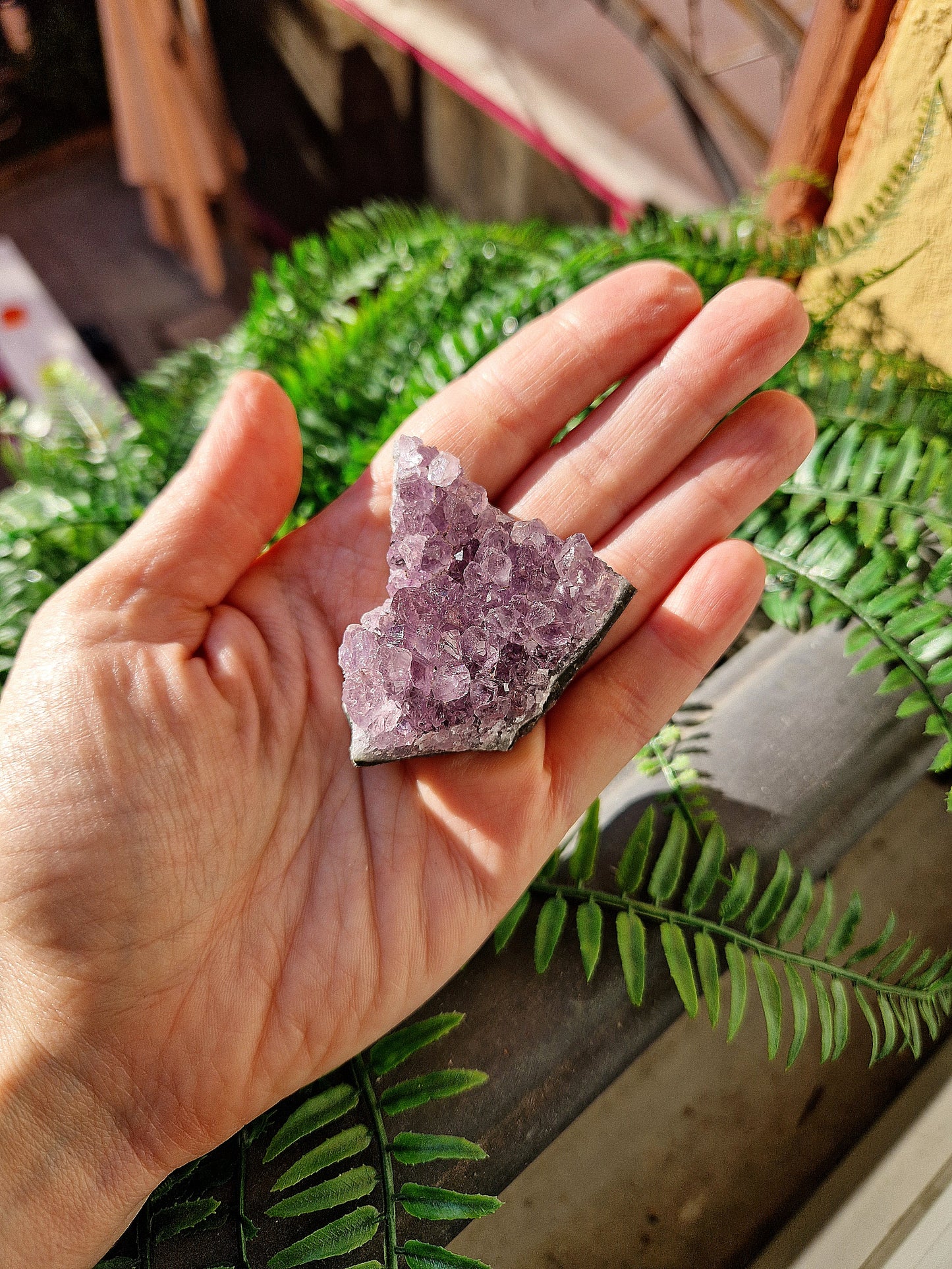 Drusa di AMETISTA del Brasile - Q