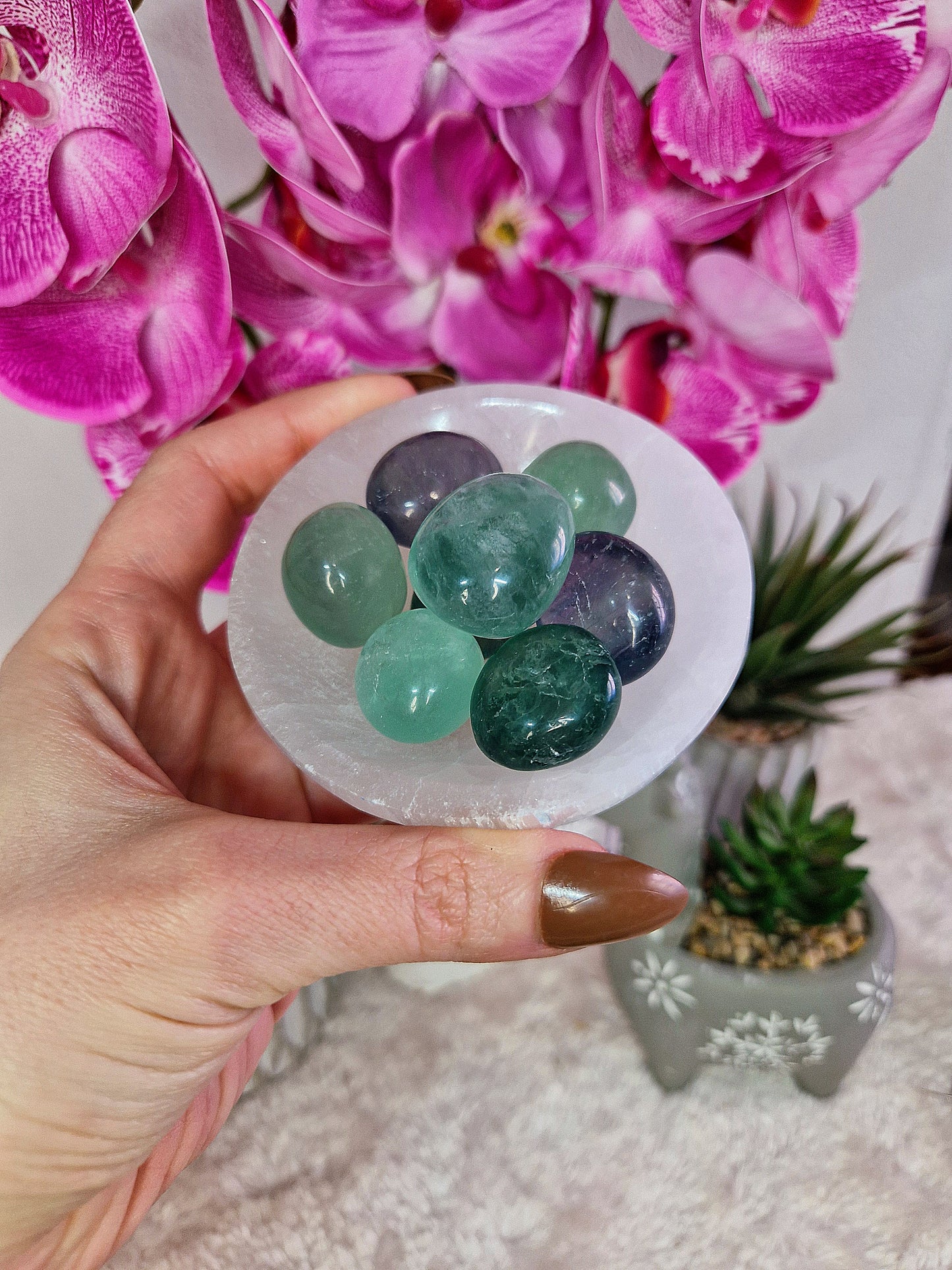 FLUORITE burattata