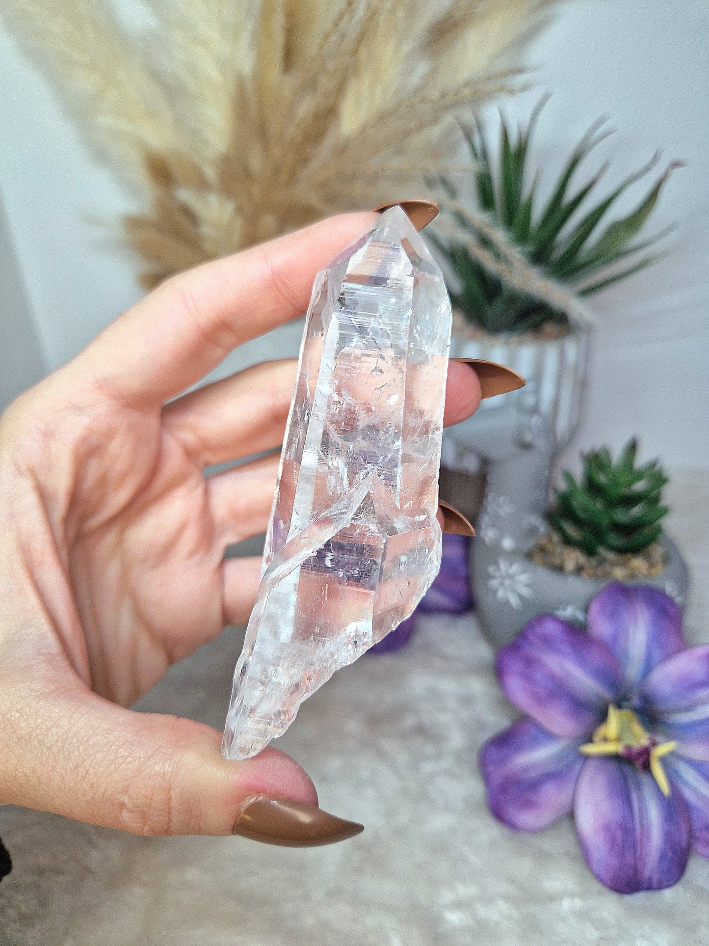 Punte di QUARZO LEMURIANO