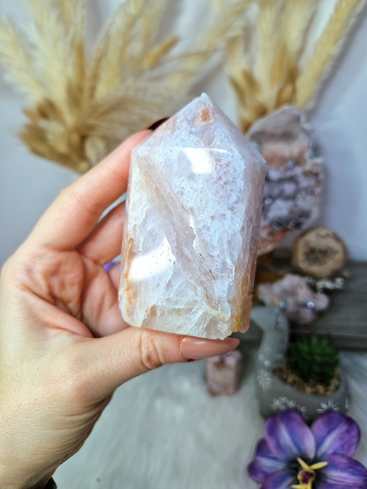 Torre di AMETISTA rosa