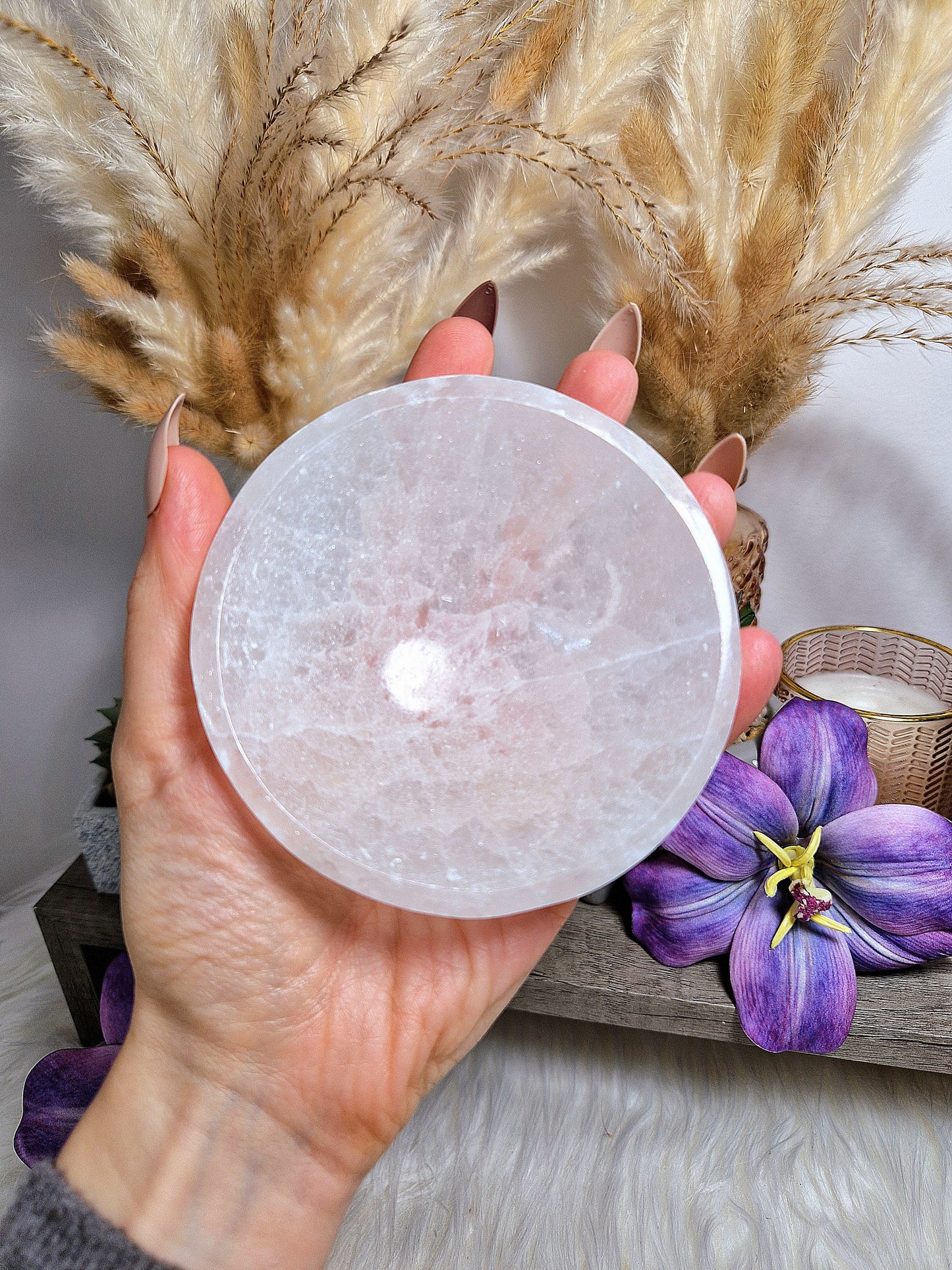 Ciotola tonda di SELENITE