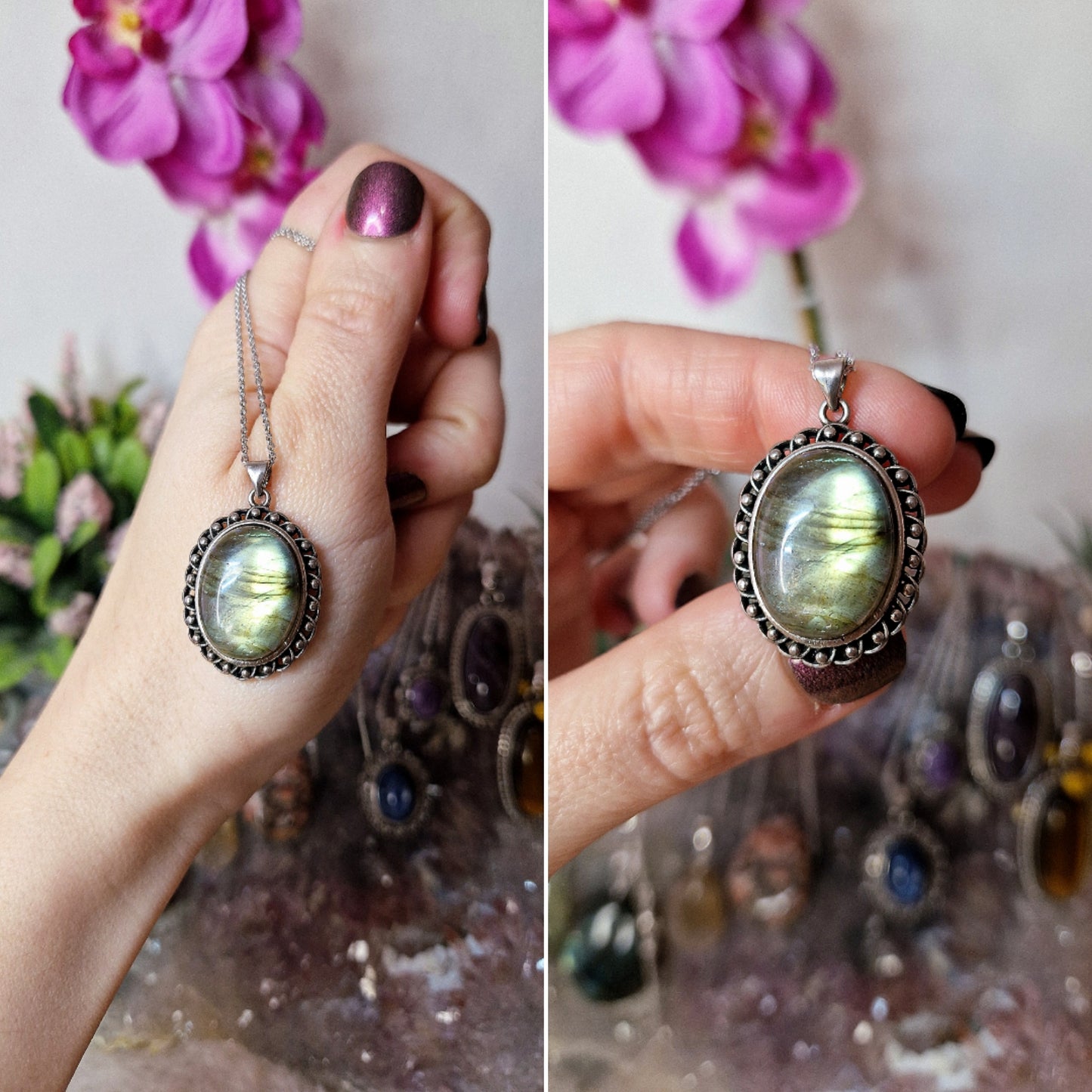 Ciondolo con LABRADORITE