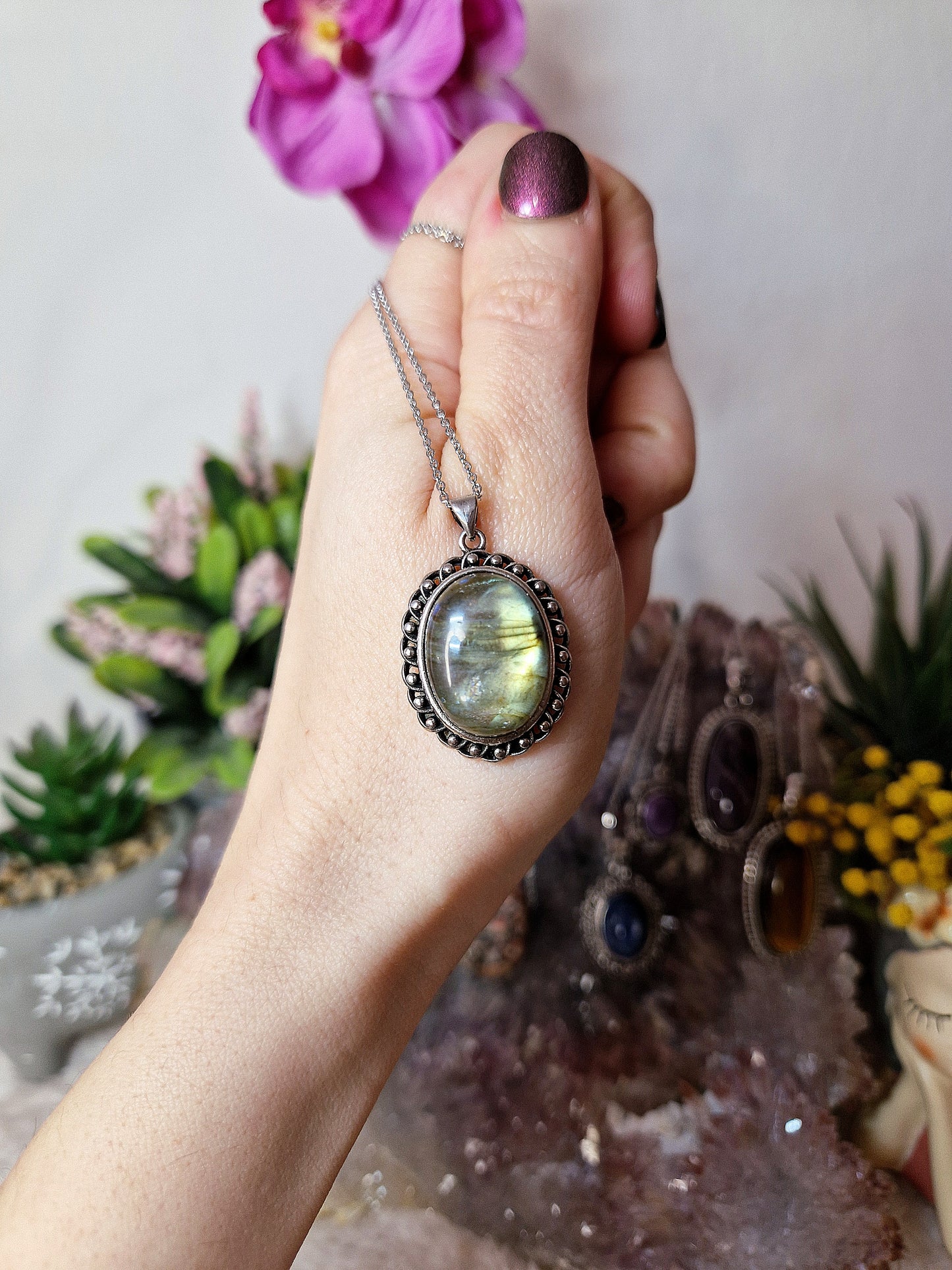 Ciondolo con LABRADORITE