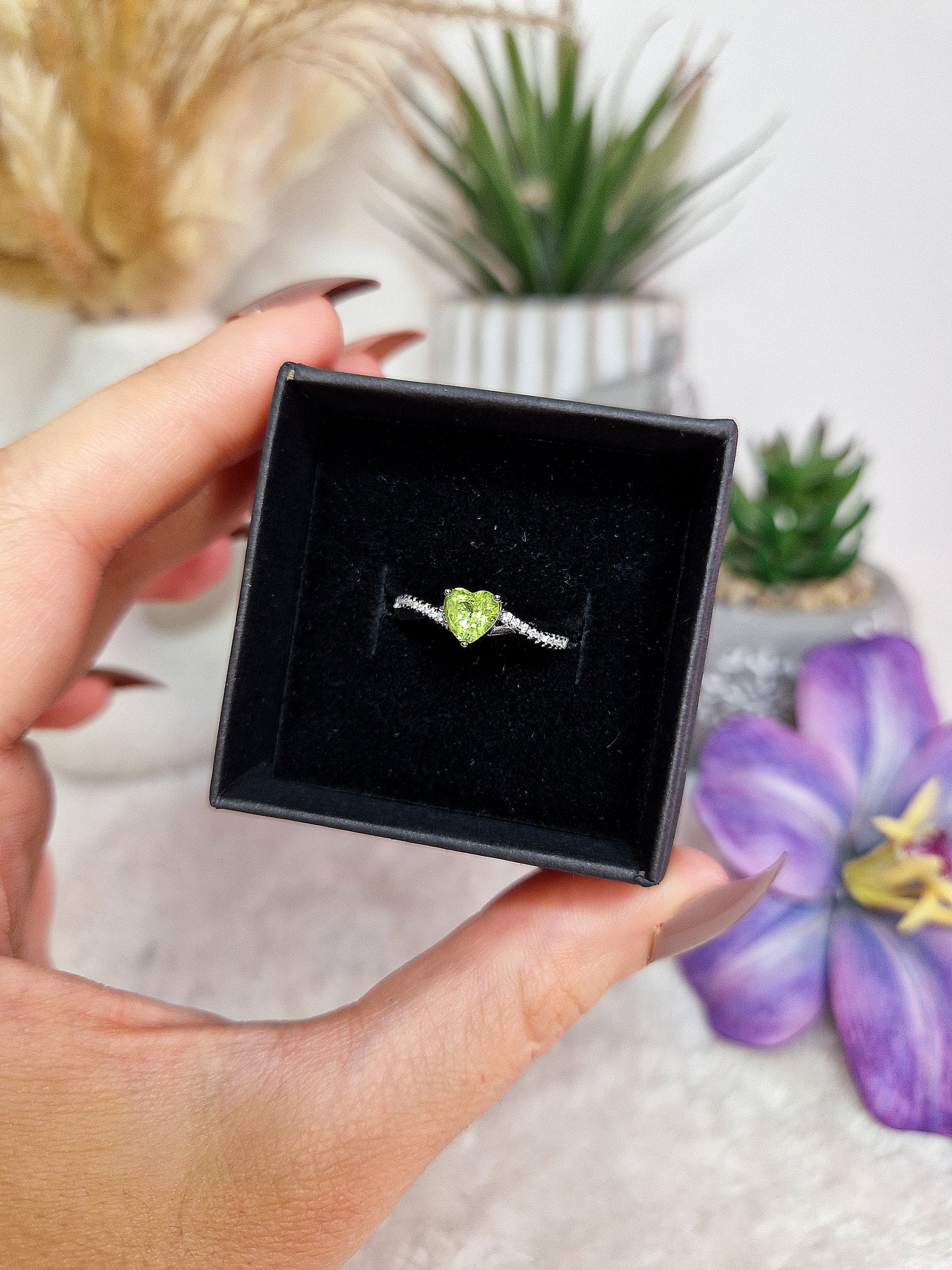 Anello con TOPAZIO LONDON, AMETISTA, ACQUAMARINA, PERIDOTO, GRANATO