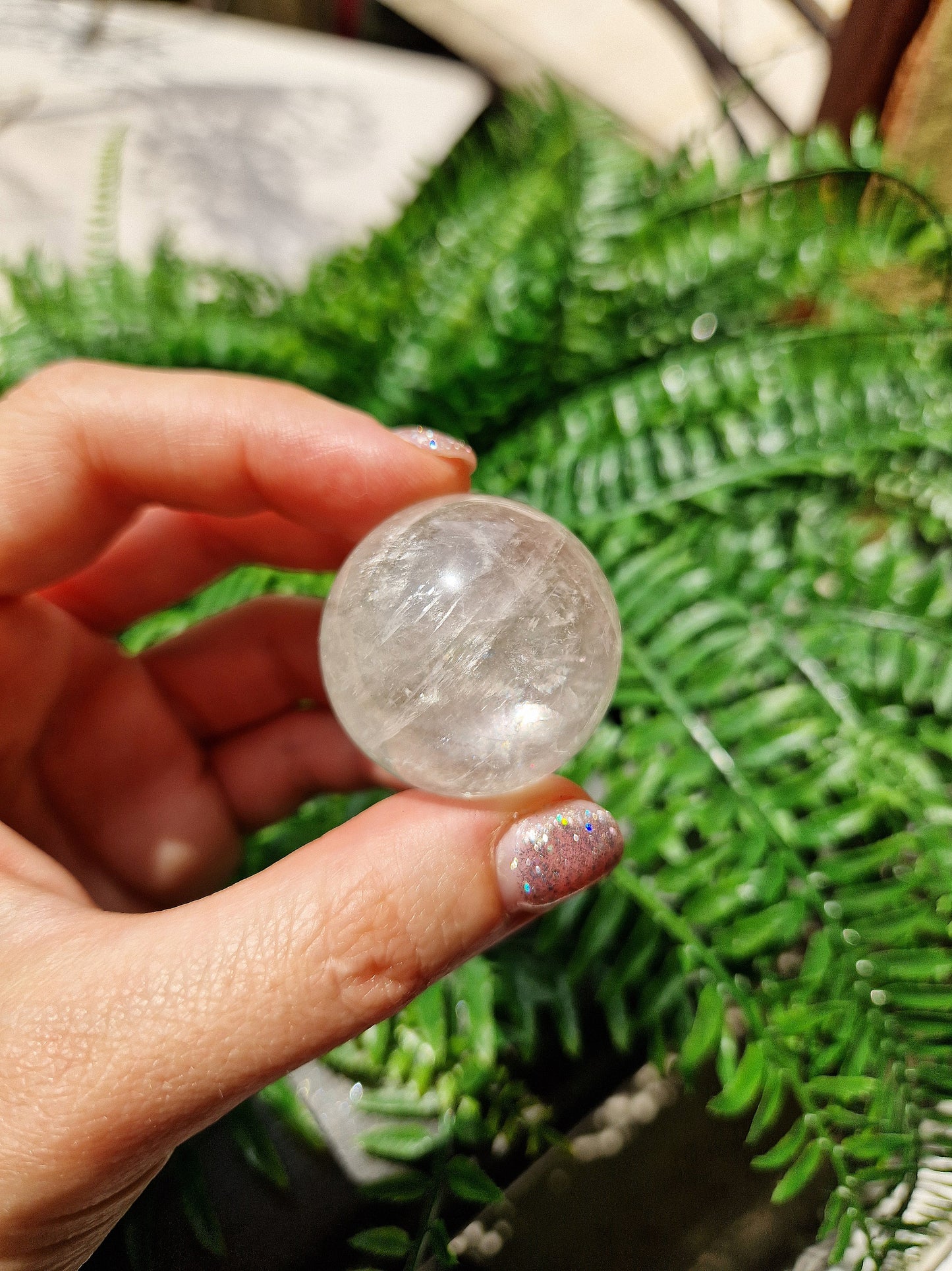 Sfera piccola di CALCITE OTTICA