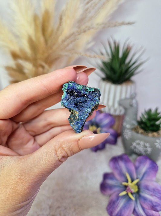 AZZURRITE con MALACHITE grezza