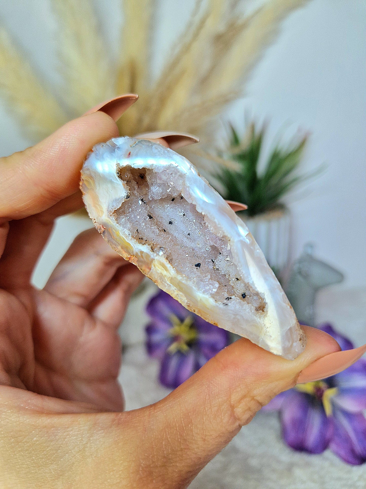 Mezzo geode di AGATA - n 4