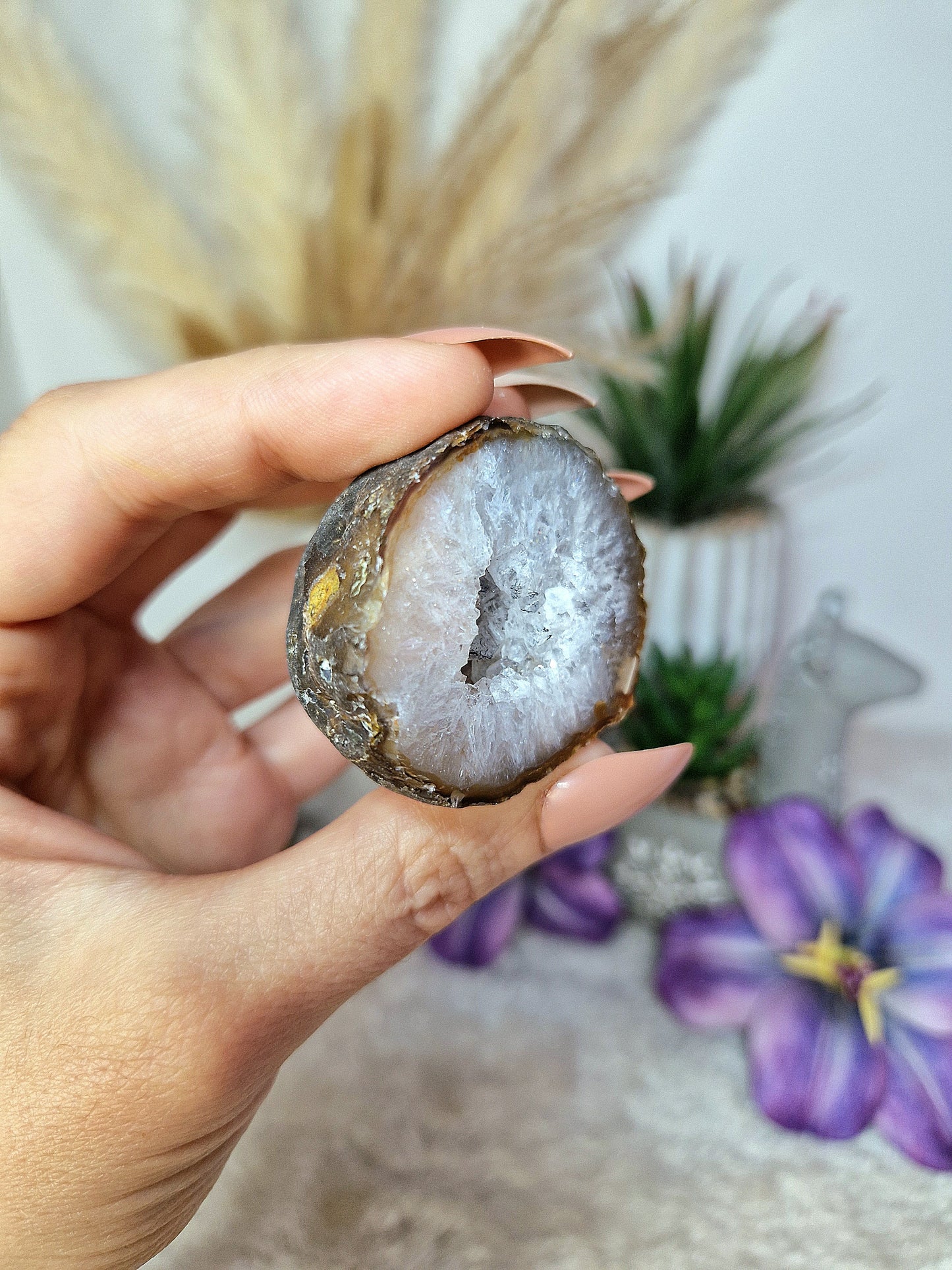 Mezzo geode di AGATA - n 6