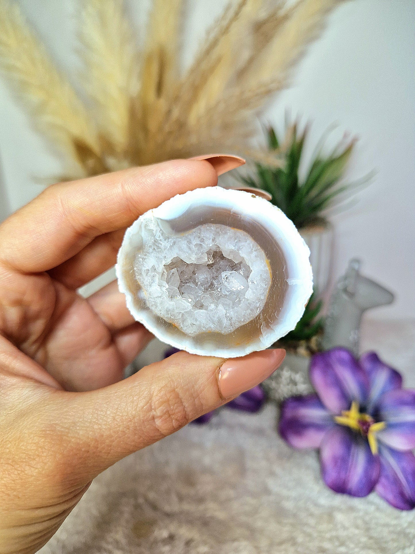 Mezzo geode di AGATA - n 8