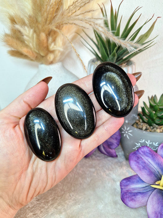 Palmstone di OSSIDIANA dorata