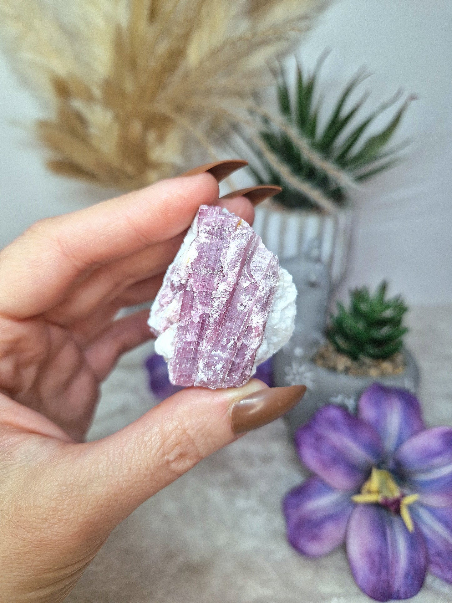 TORMALINA ROSA grezza