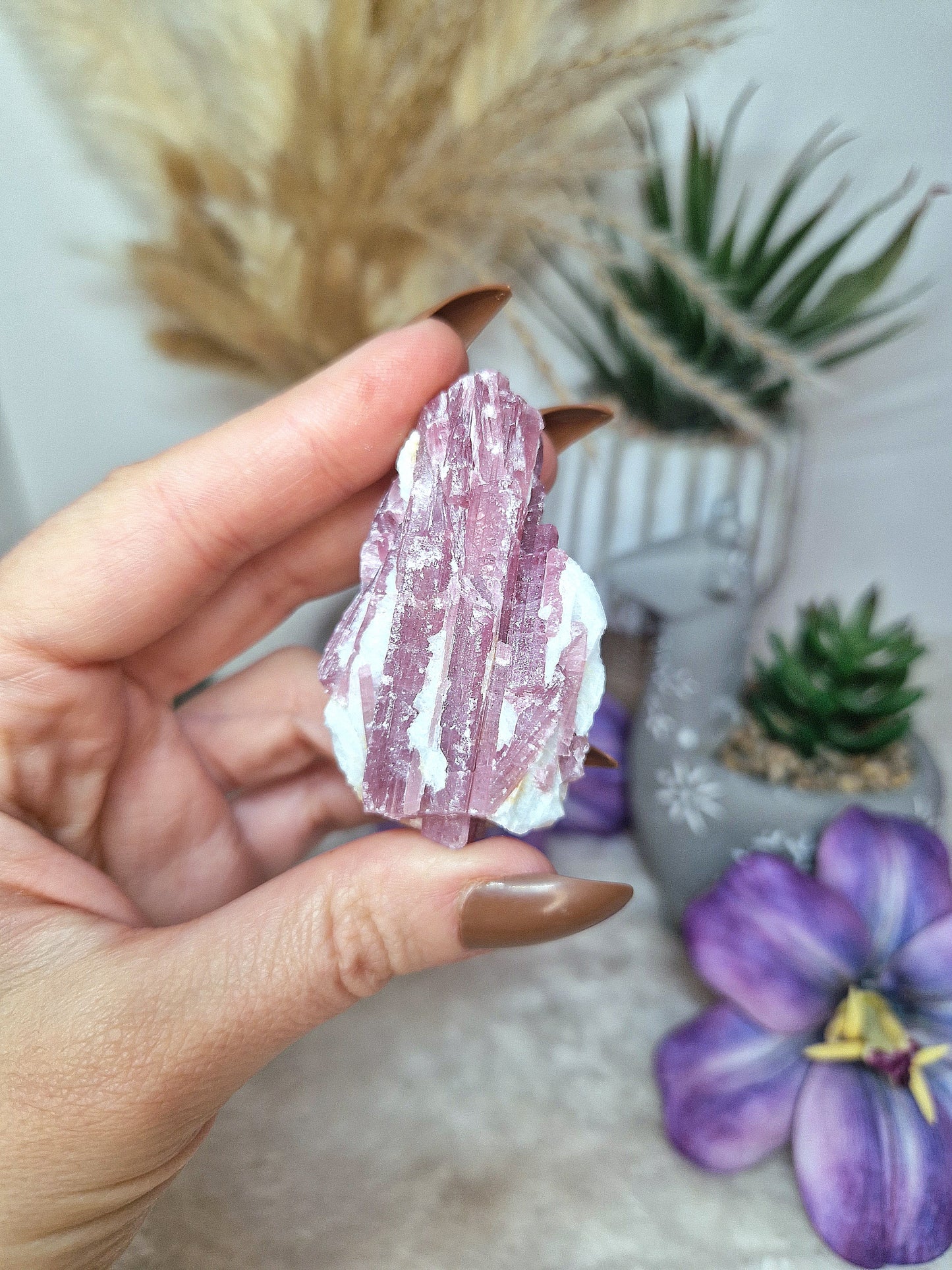 TORMALINA ROSA grezza