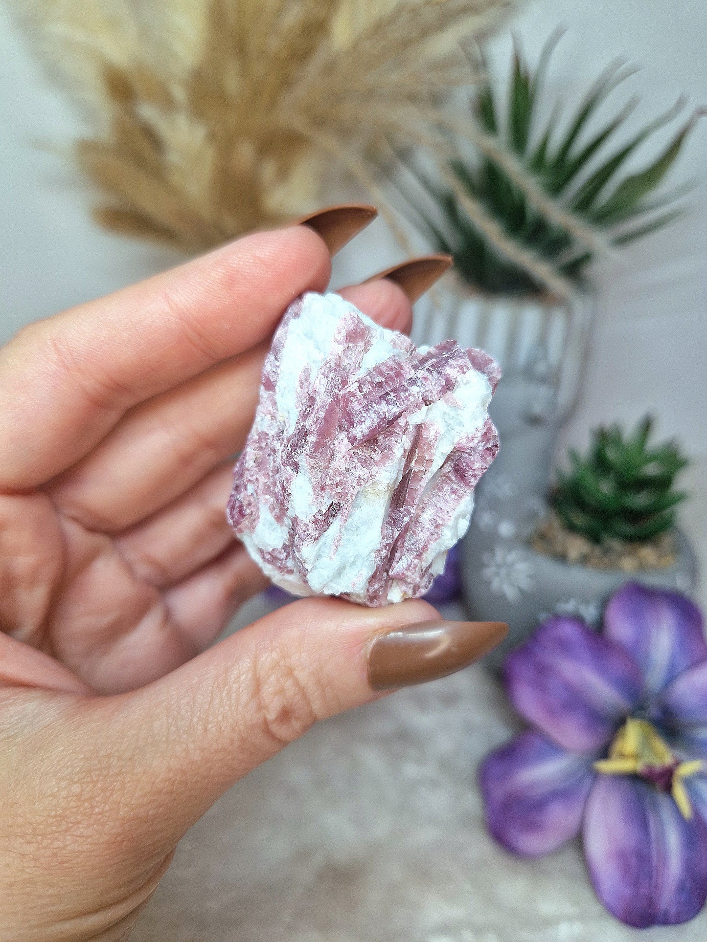 TORMALINA ROSA grezza