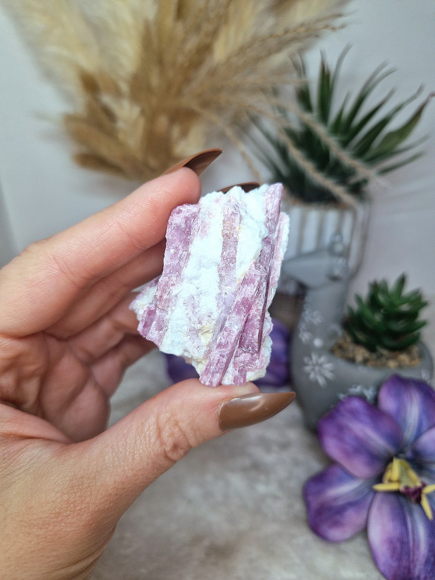 TORMALINA ROSA grezza