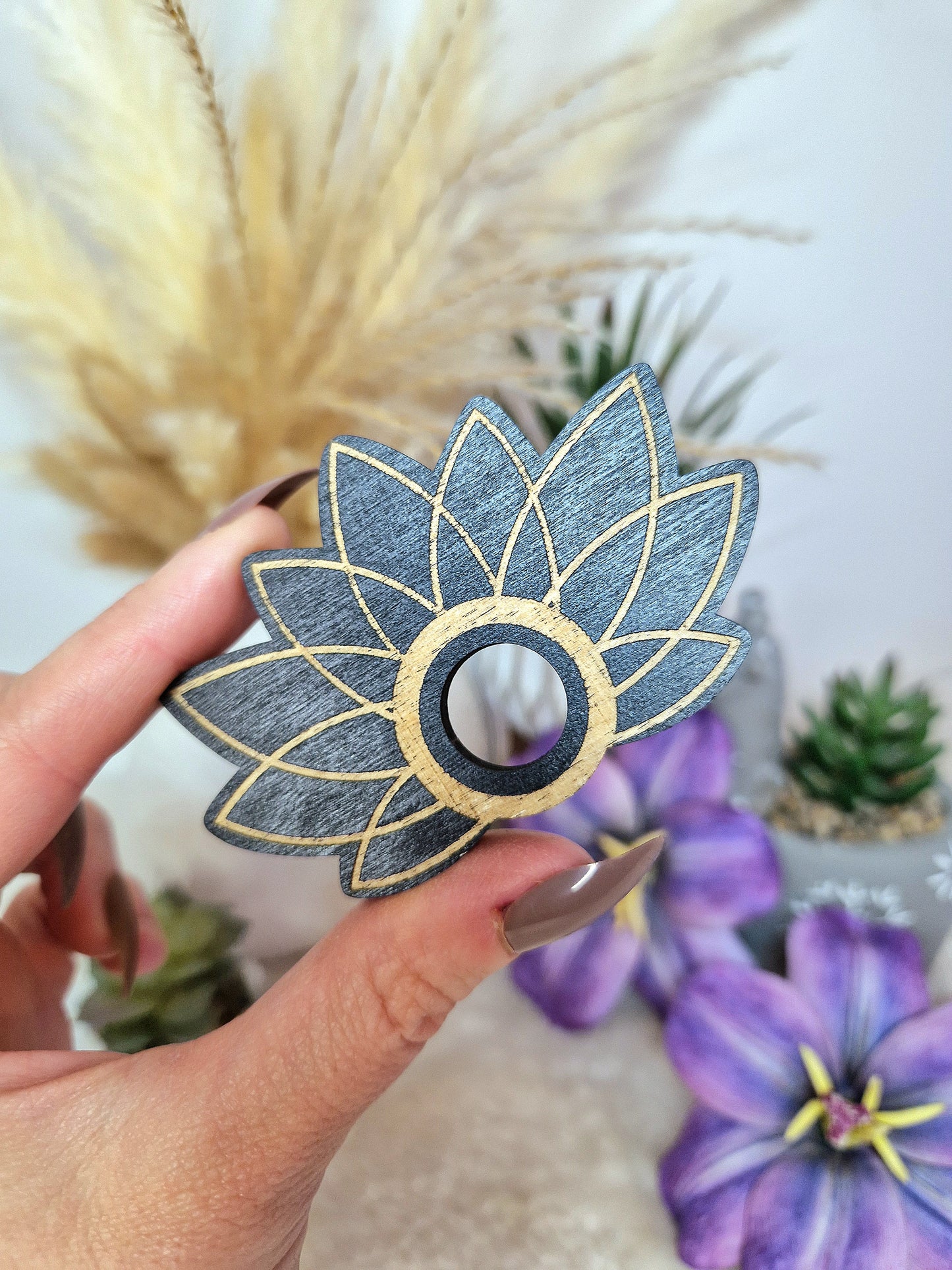 Portasfere supporto sfere in legno - LOTO