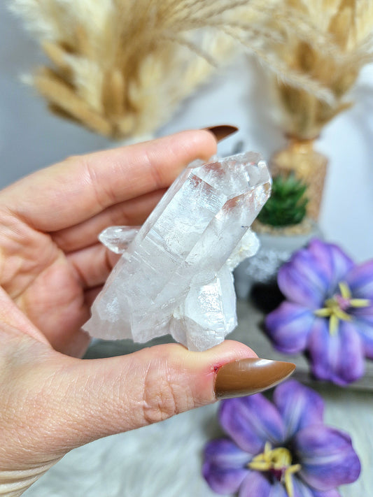 Cluster di QUARZO IALINO