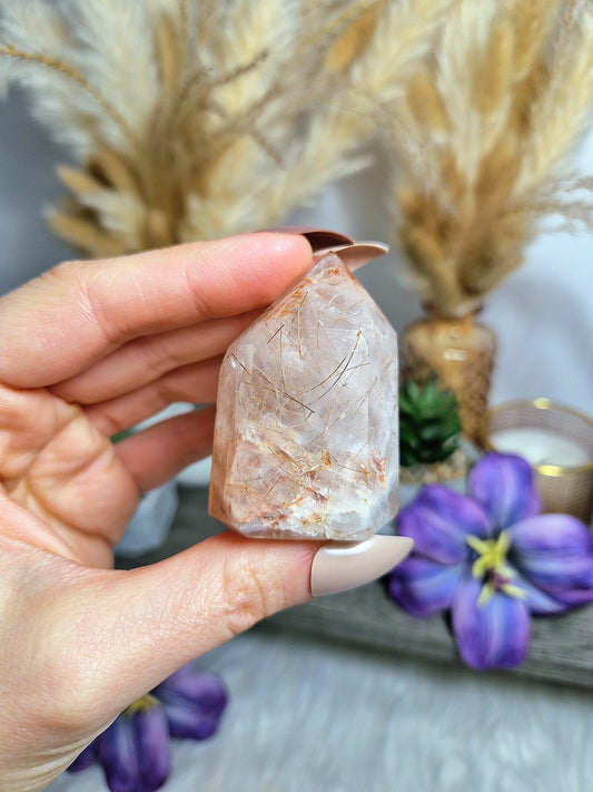 Torre di QUARZO RUTILATO