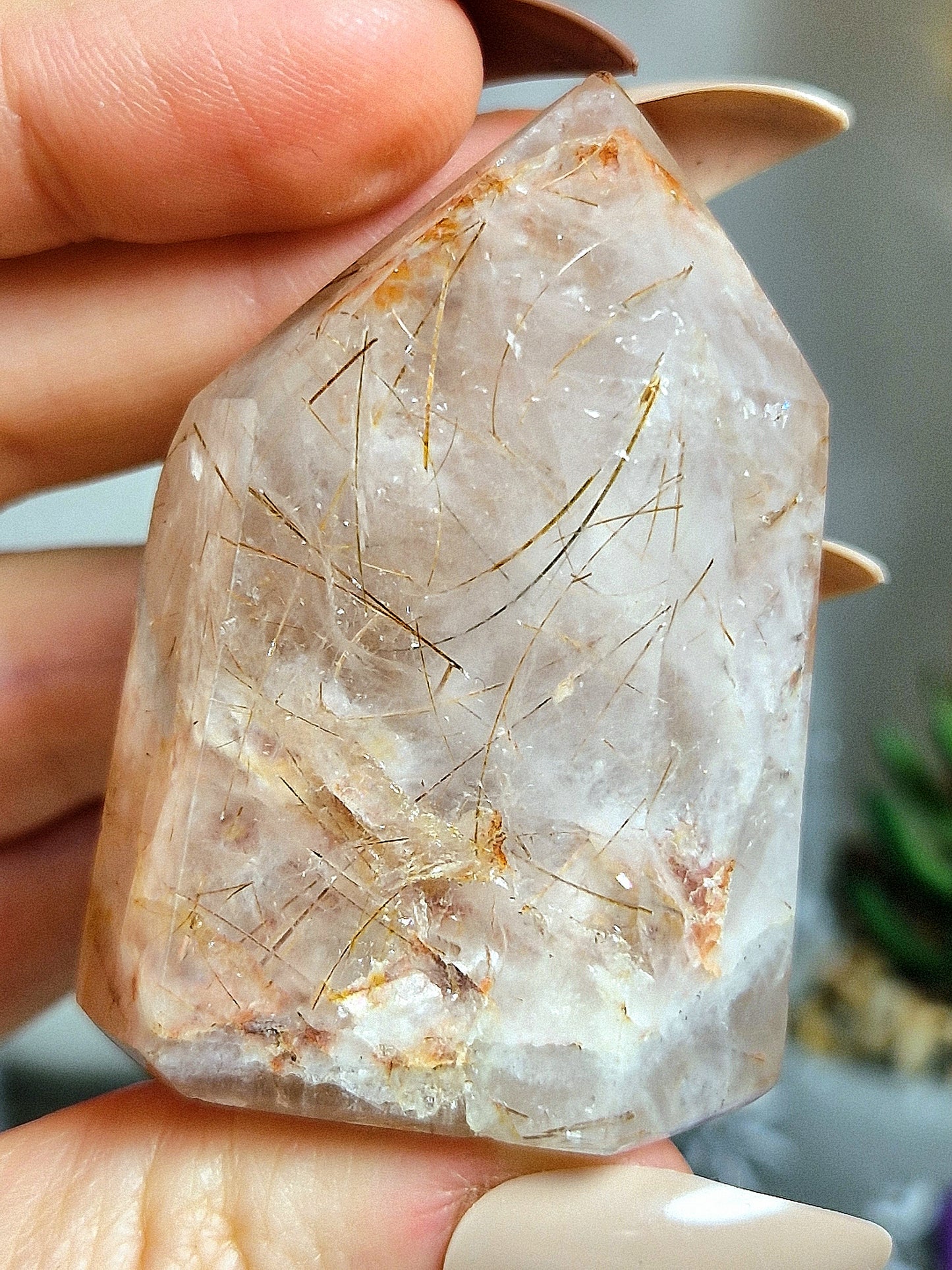 Torre di QUARZO RUTILATO