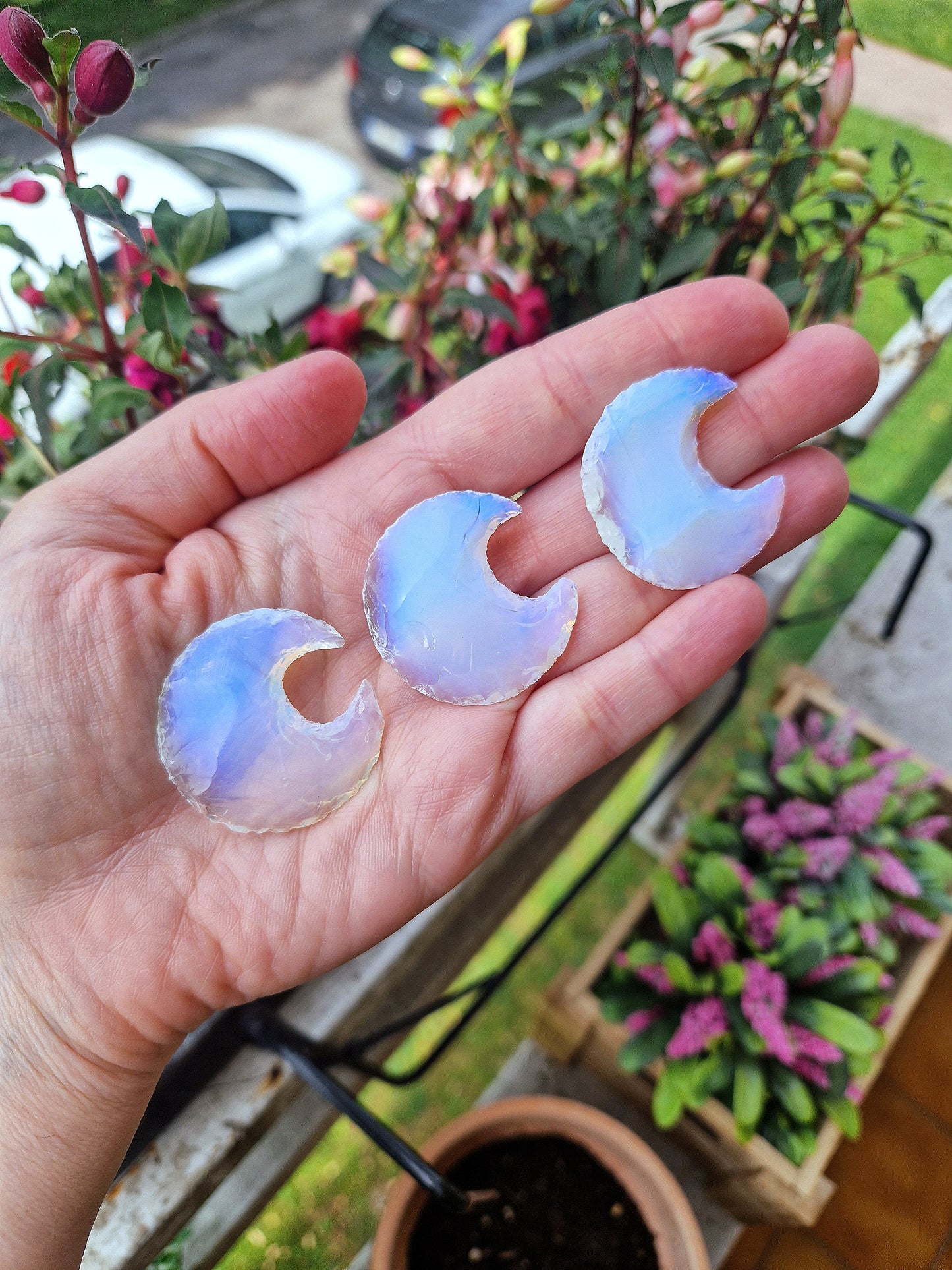 Luna di vetro OPALITE