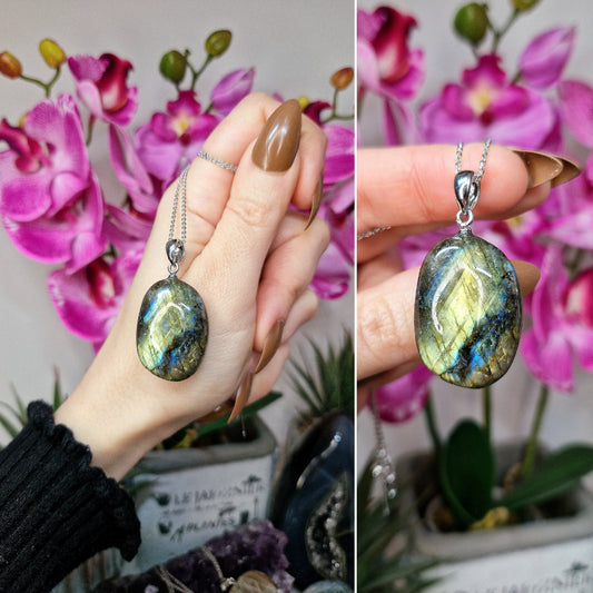 Ciondolo con LABRADORITE