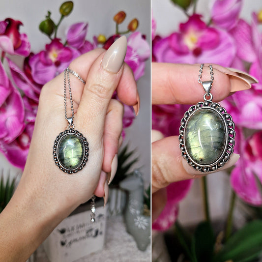 Ciondolo con LABRADORITE
