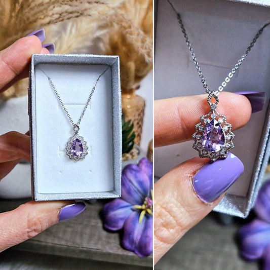 Ciondolo con AMETISTA