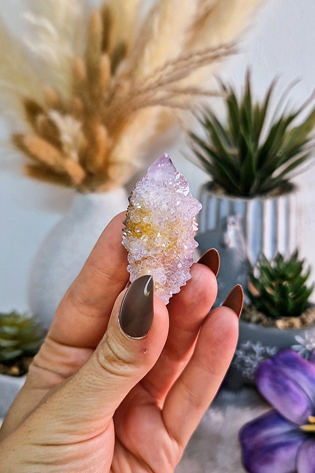 Punta di SPIRIT QUARTZ - QUARZO CACTUS