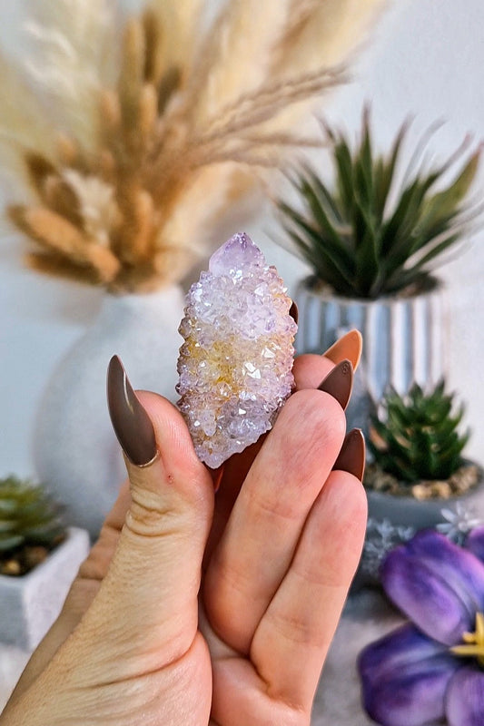 Punta di SPIRIT QUARTZ - QUARZO CACTUS