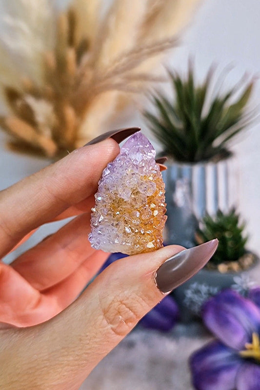 Punta di SPIRIT QUARTZ - QUARZO CACTUS