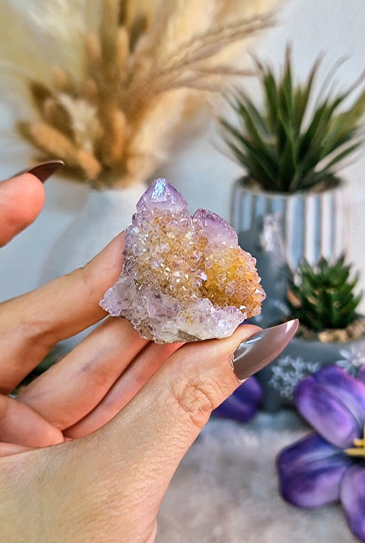 Cluster di SPIRIT QUARTZ - QUARZO CACTUS