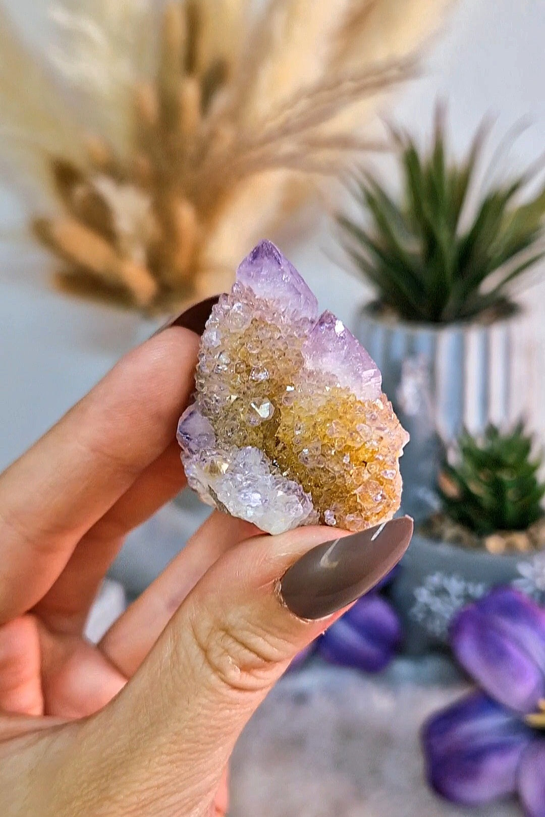 Cluster di SPIRIT QUARTZ - QUARZO CACTUS