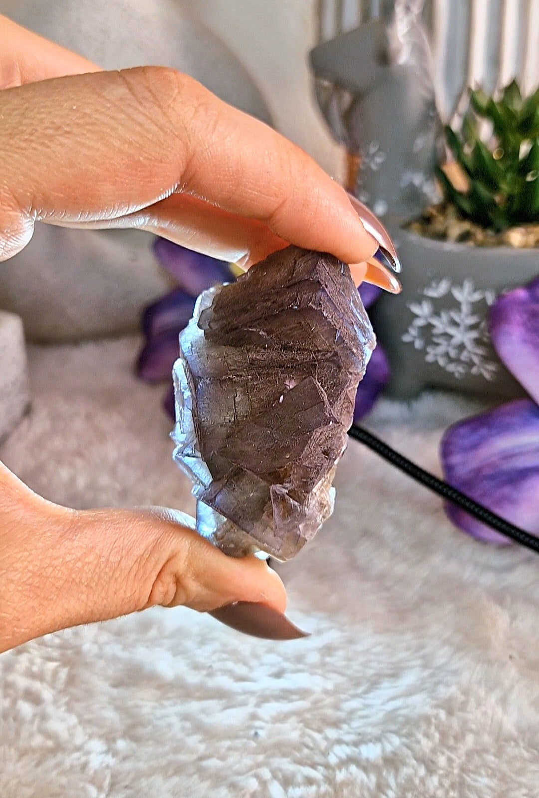 FLUORITE NERA del Pakistan